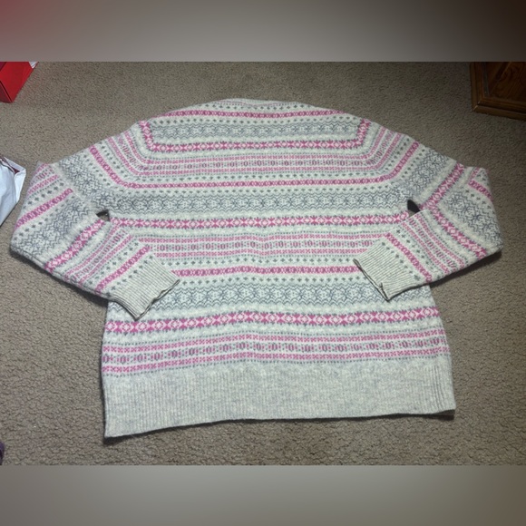 Vintage Old Navy Lambswool Winter Sweater Womens Size XL - Picture 2 of 4